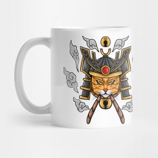 Cat Samurai Mug